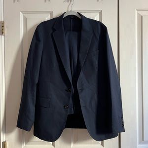 J Crew Men’s Ludlow Navy Suit in Excellent Condition